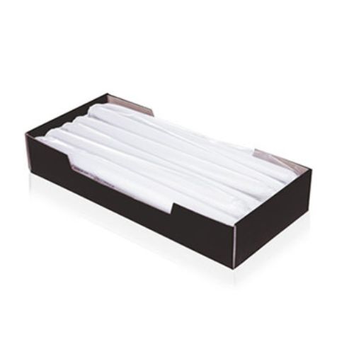 Candela Conica con cellophane opaca vari colori - 12 pz